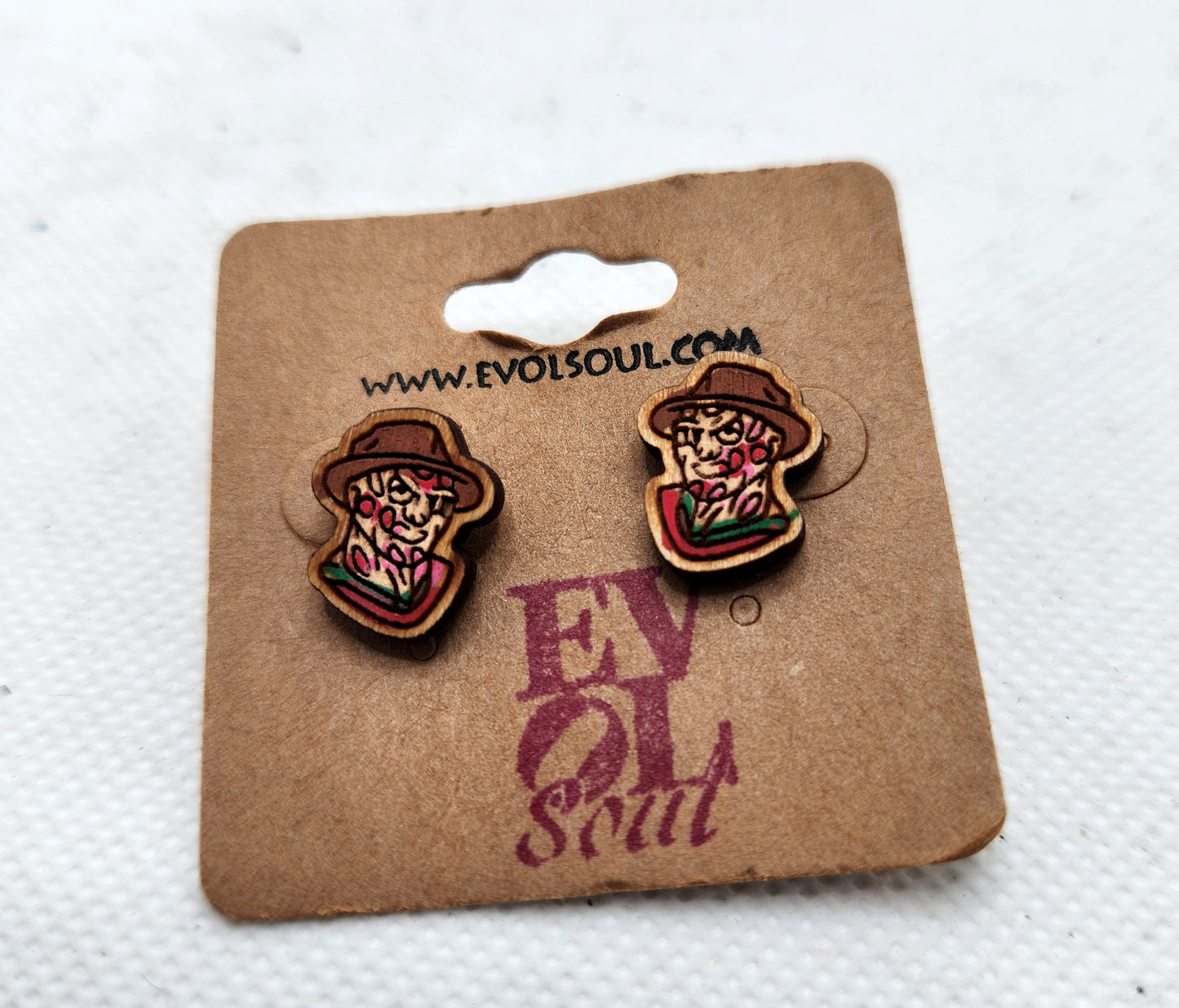 Freddy Kruegar Stud / Post Earrings