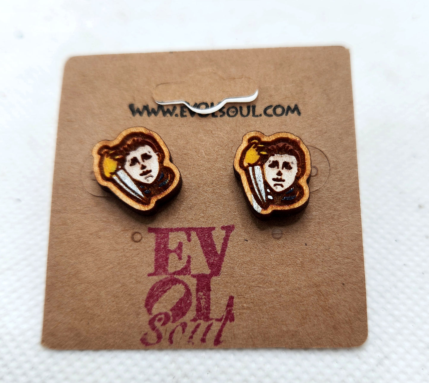 Michael Myers Stud / Post Earrings