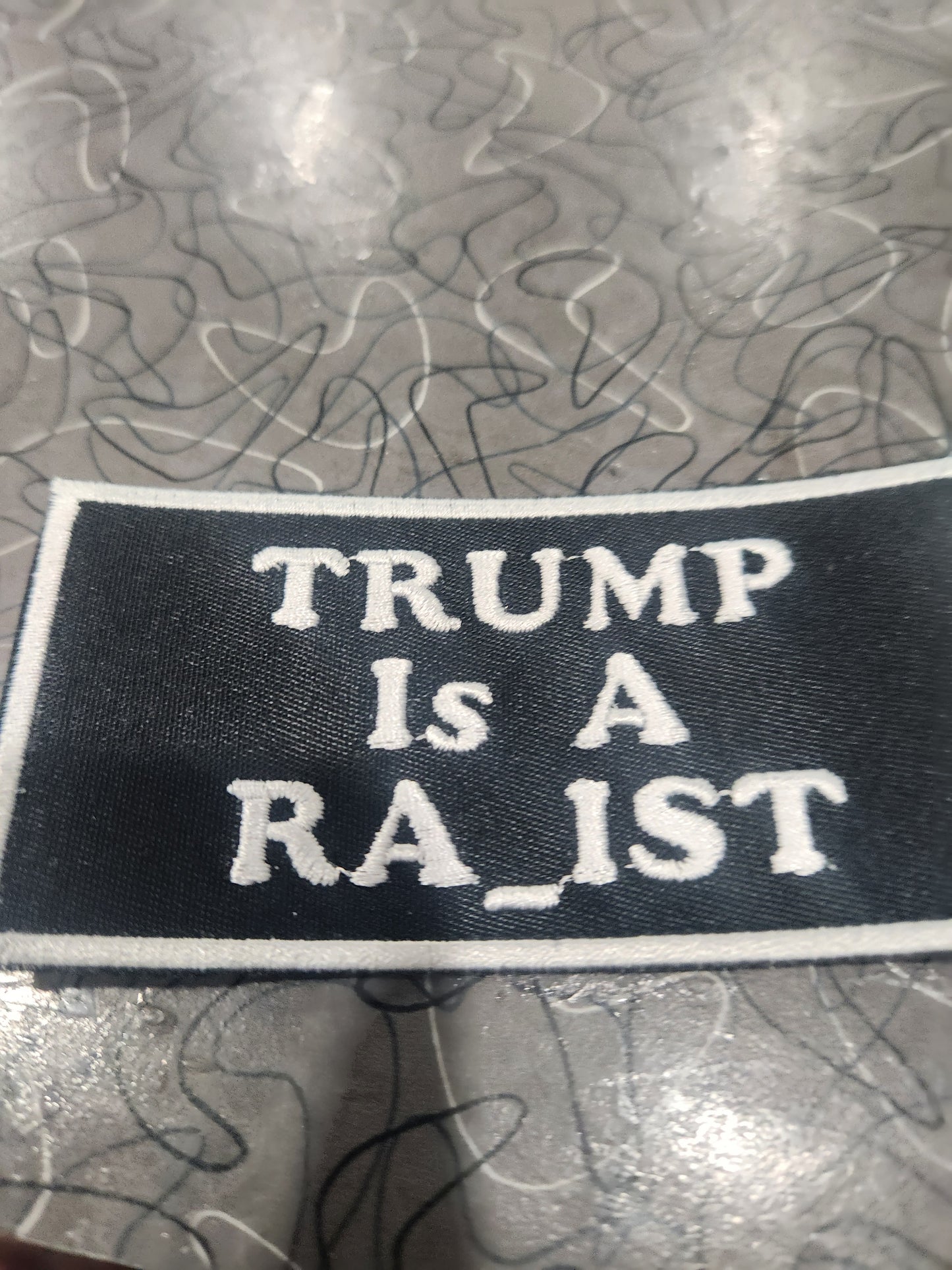 Fill In The Blank Trump is A Embroidered Patch