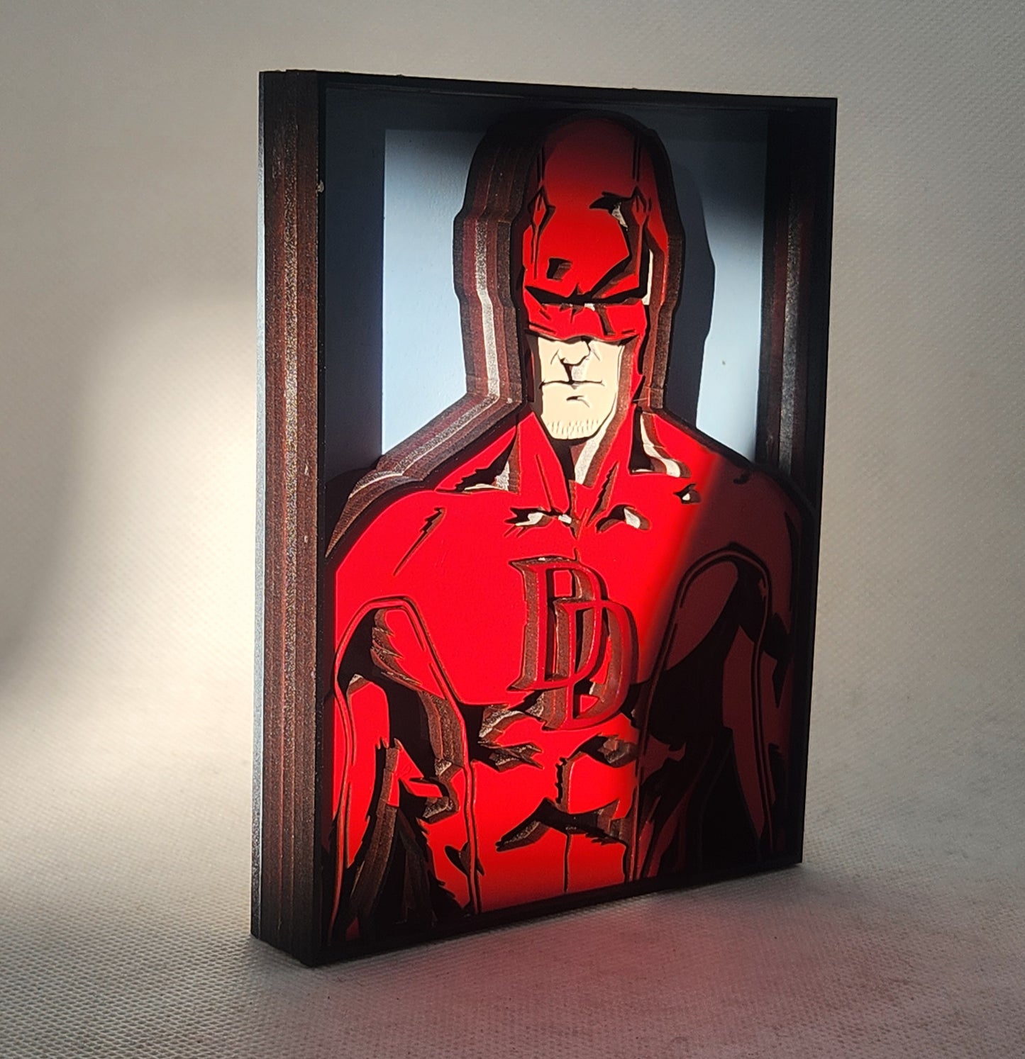 3-D Layered Dare Devil Art