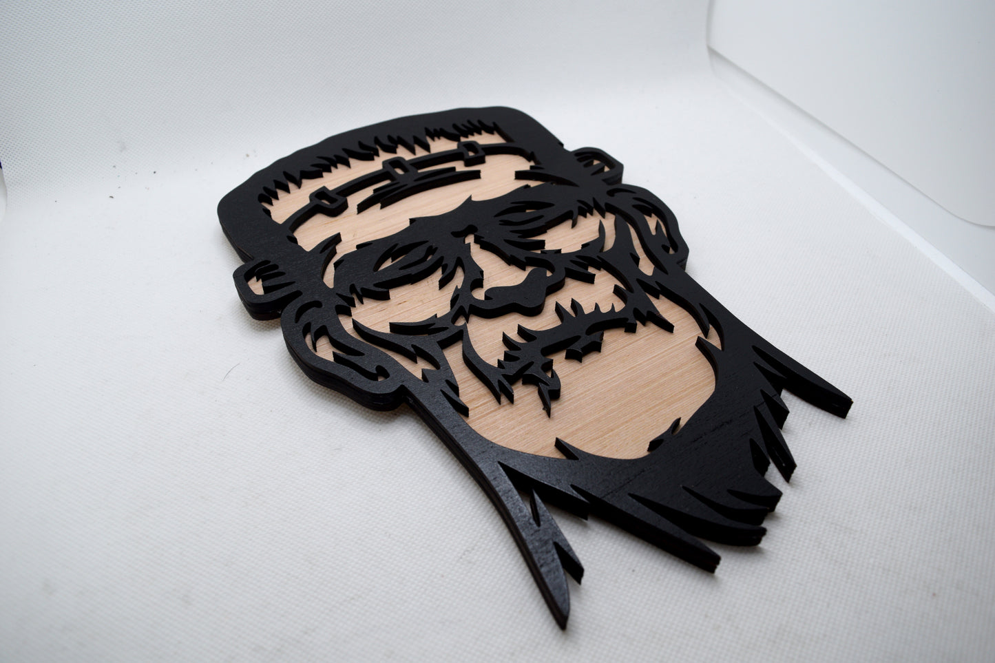 2 Layer Frankenstein's Monster Wooden Art