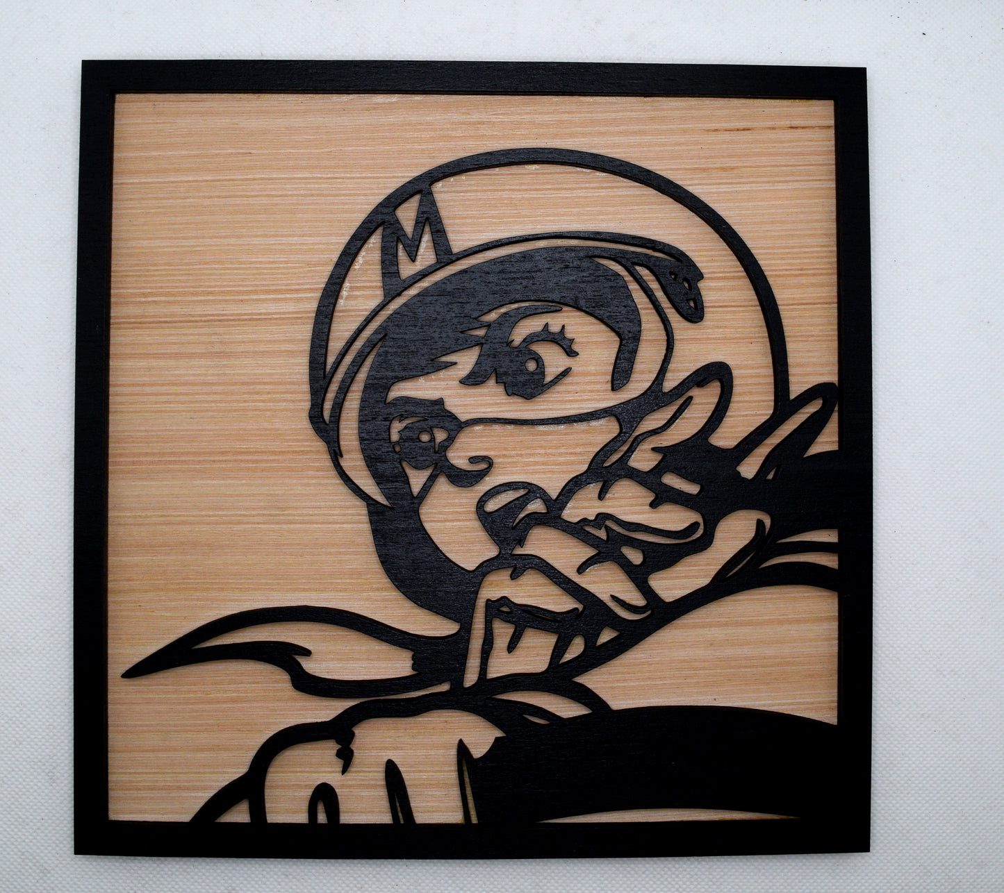 2 Layer Speed Racer Wooden Art