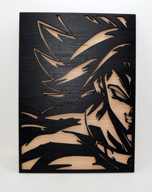 2 Layer Broly Wooden Art
