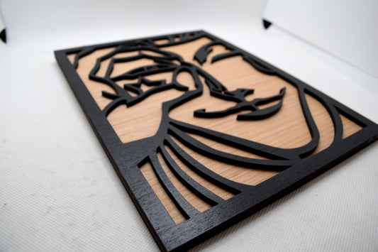 2 Layer Hisoka Wooden Art