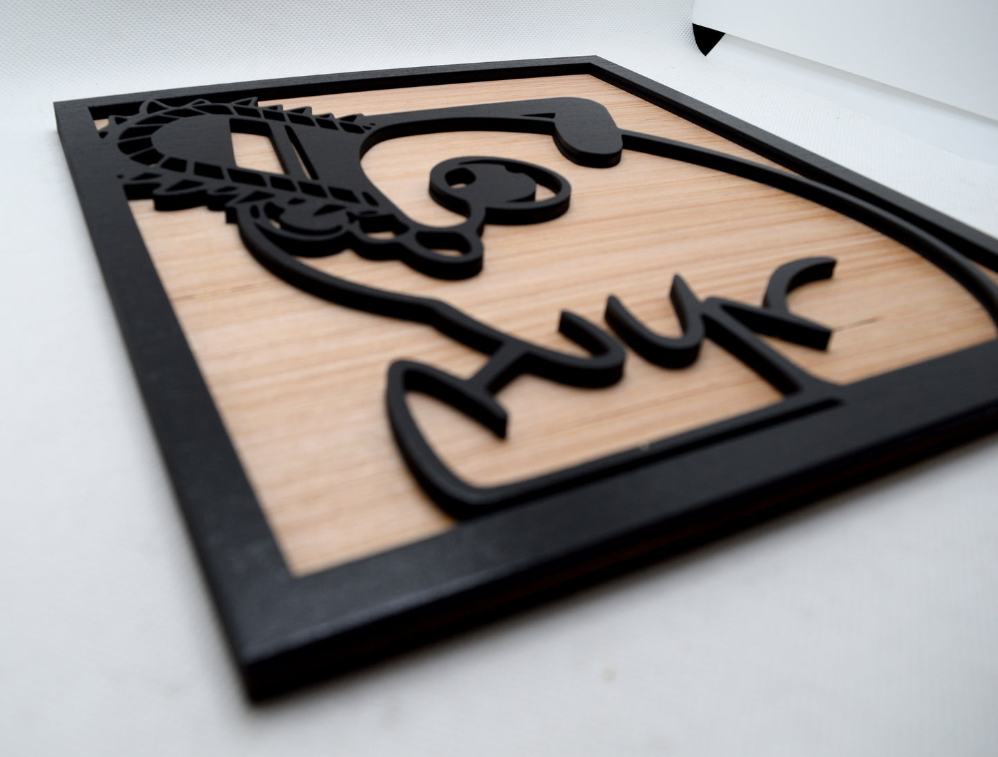 2 Layer Pochita Wooden Art