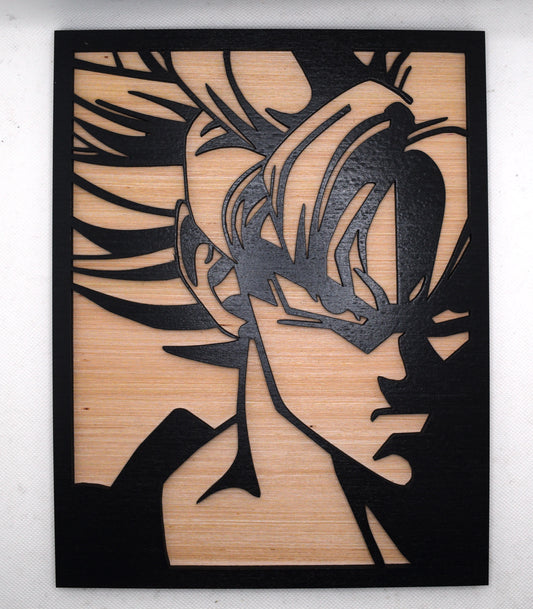 2 Layer Goku v3 Wooden Art