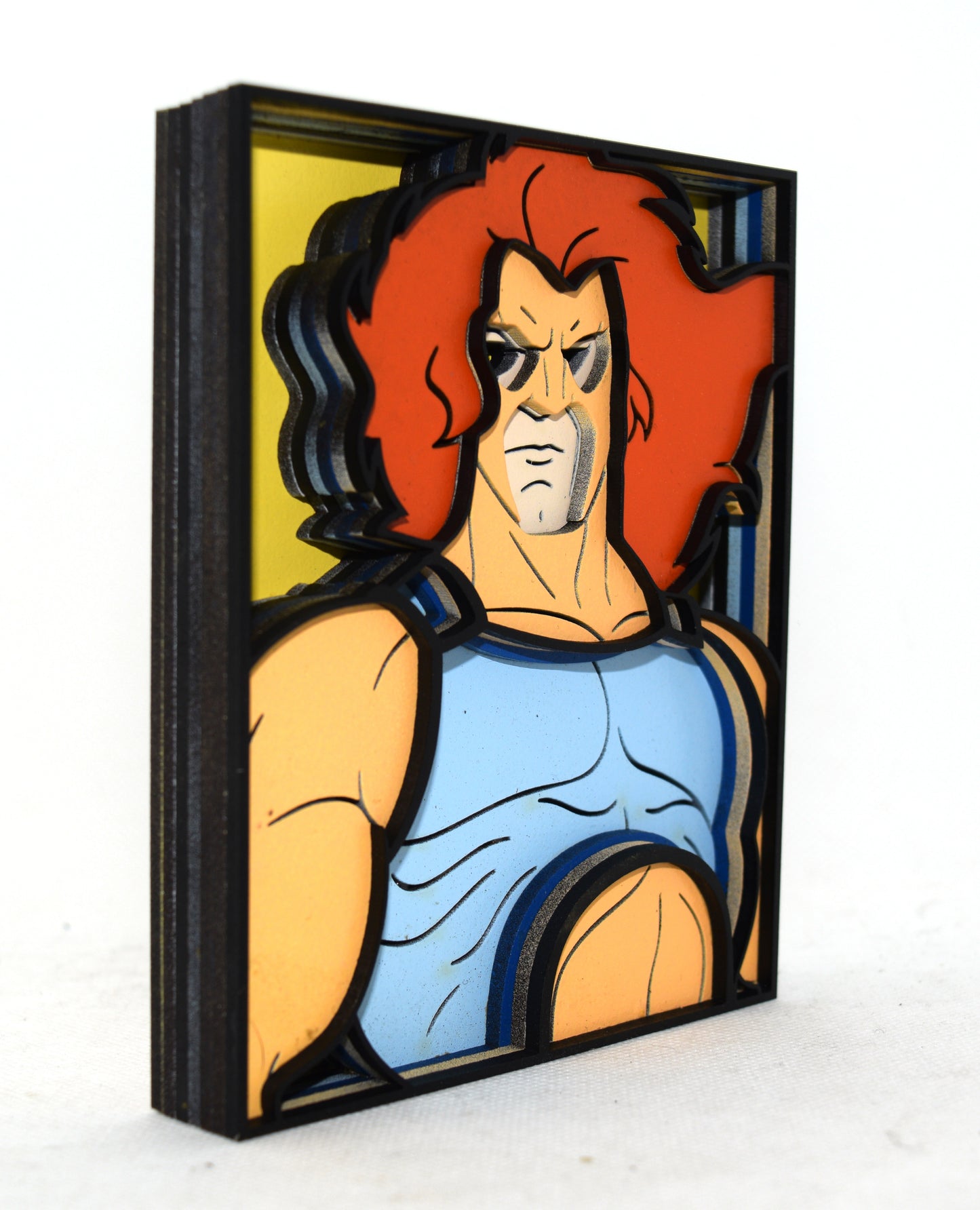 3-D Layered Thundercats Lion-O Wooden Art