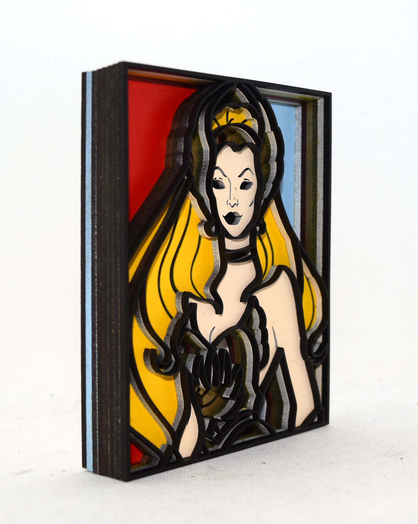 3-D Layered She-Ra Wooden Art
