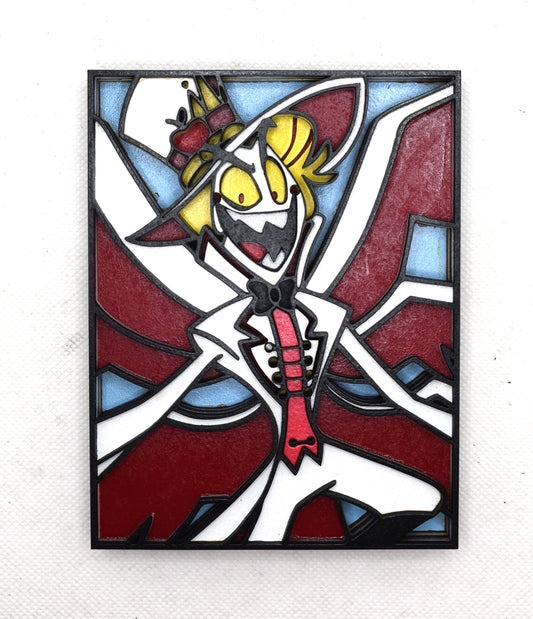 3-D Layered Lucifer (Hasbin Hotel) Wooden Art