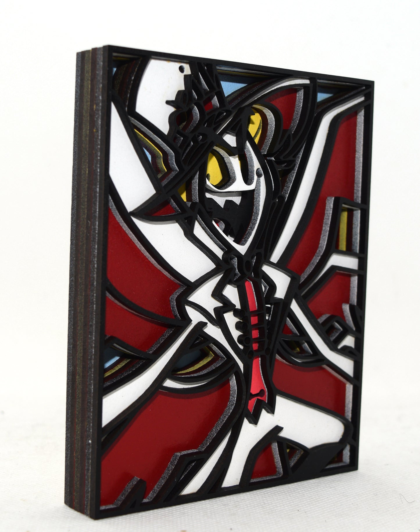 3-D Layered Lucifer (Hasbin Hotel) Wooden Art