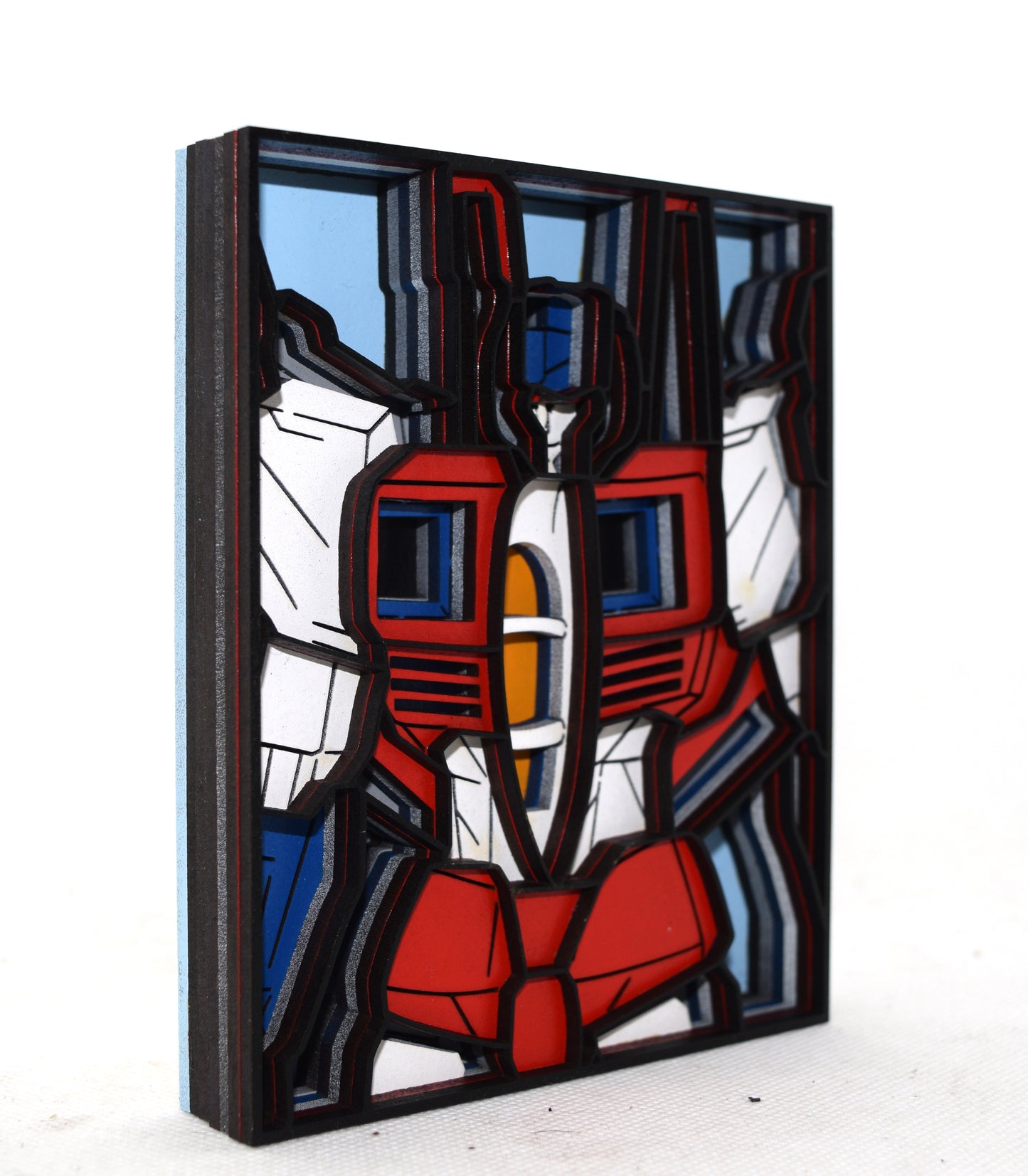 3-D Layered Starscream (Transformers) Wooden Art