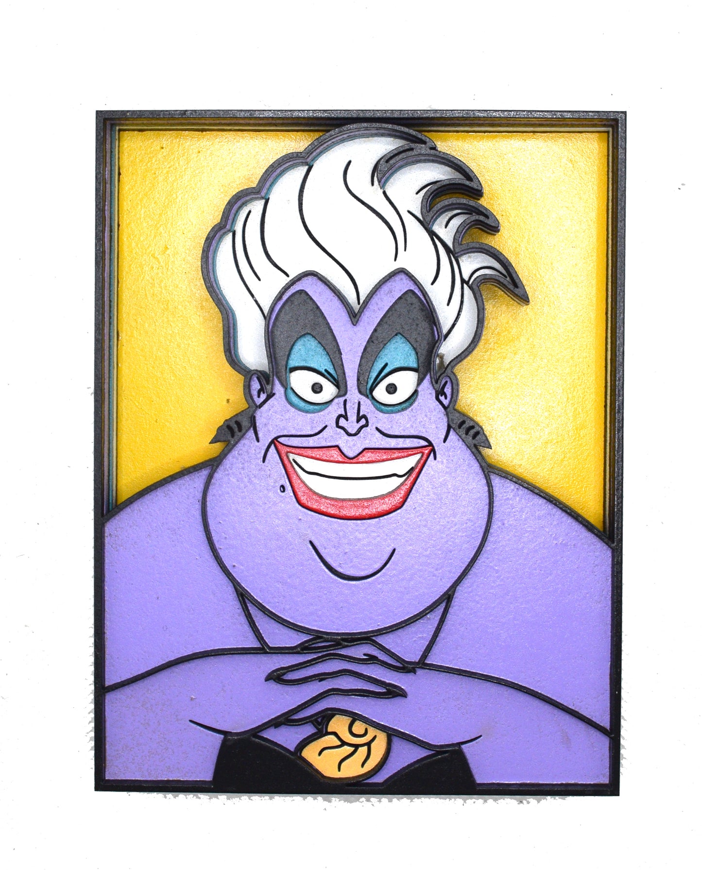 3-D Layered Ursula Wooden Art