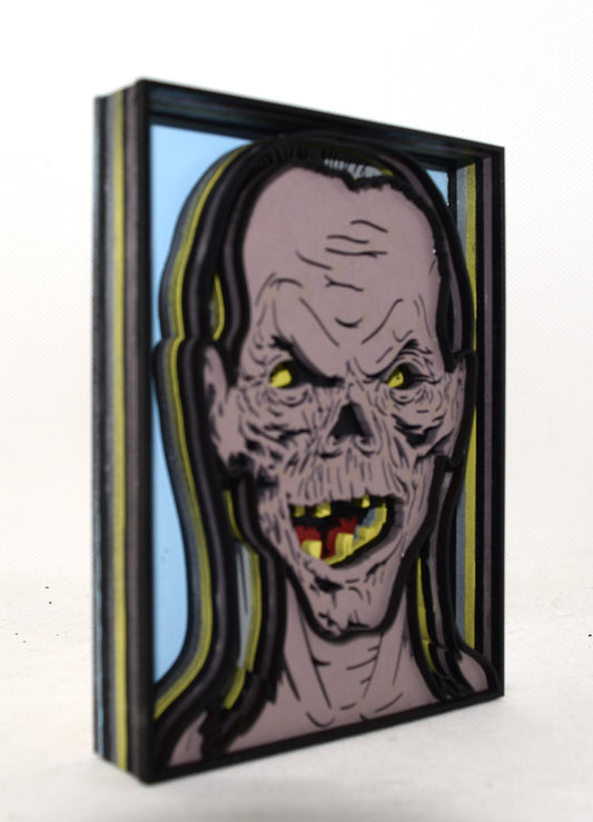 3-D Layered Crypt Keeper Art