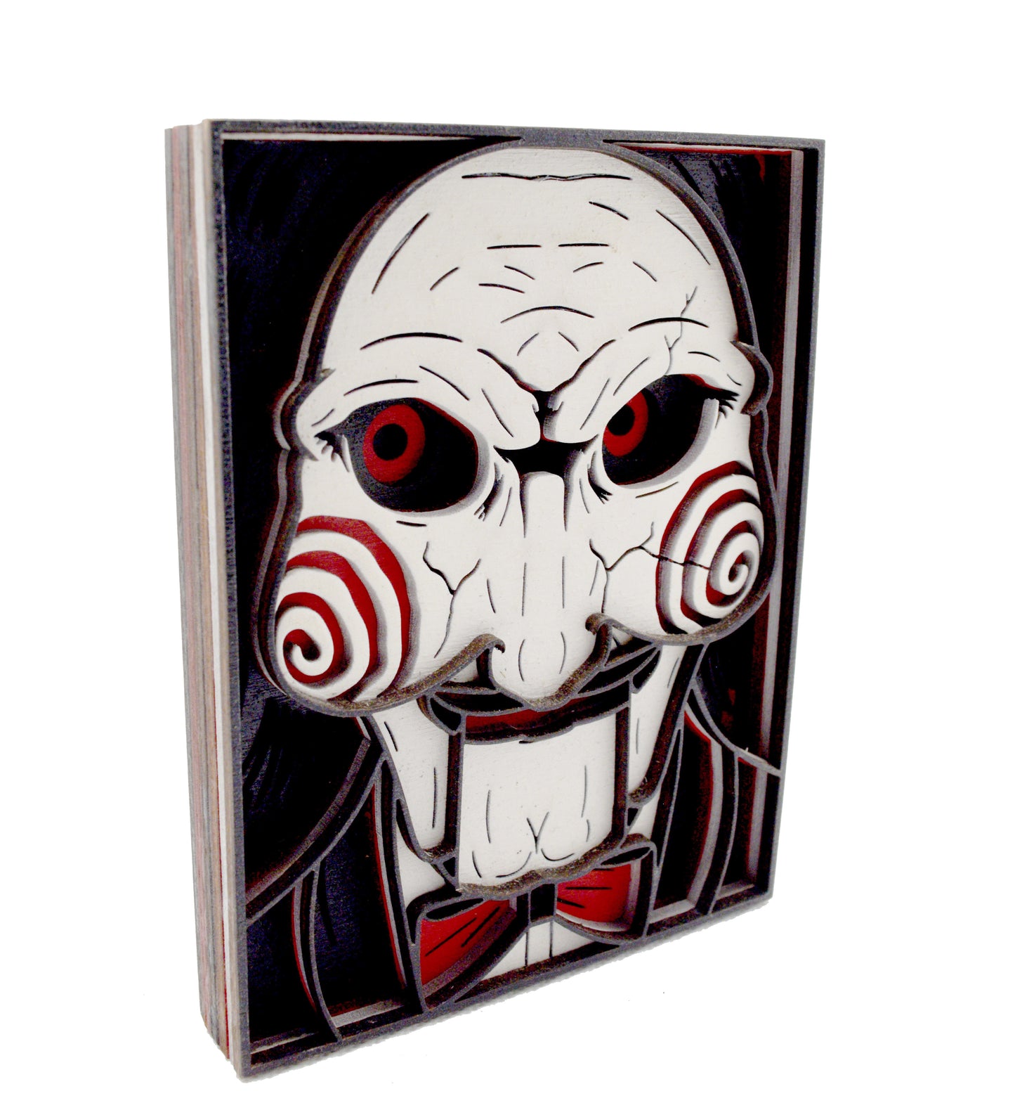 3-D Layered Billy The Puppet Wooden Art