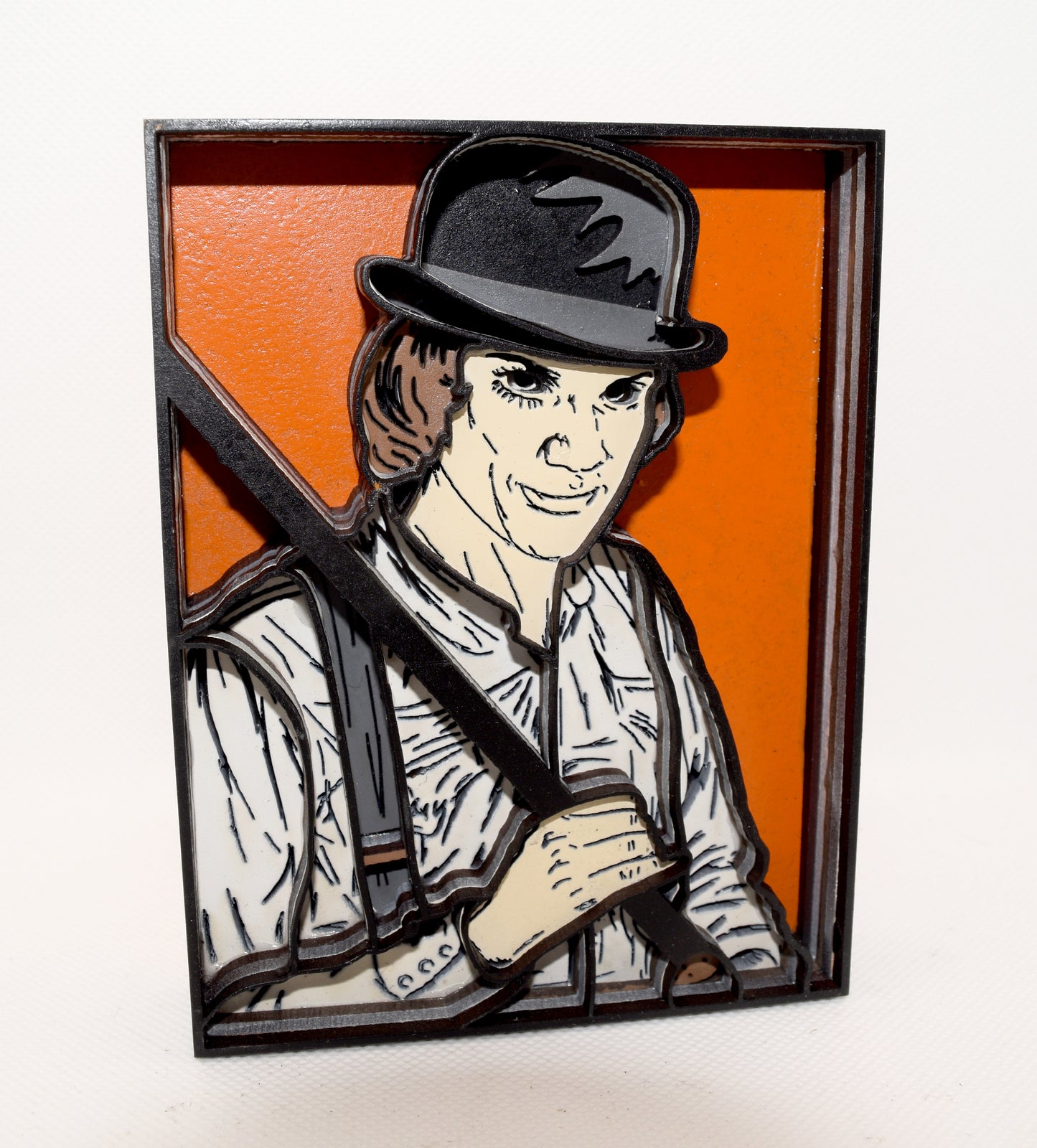 3-D Layered Alex A Clockwork Orange Wooden Art
