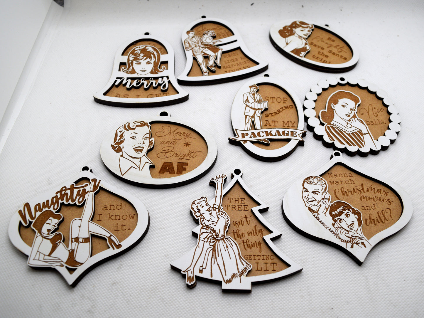 Jingle All The Way Retro Ornament