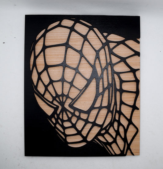 2 Layer Spiderman V3 Wooden Art