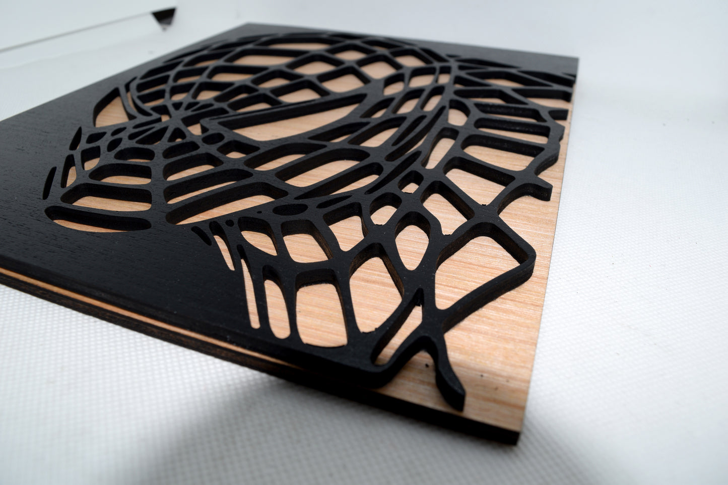 2 Layer Spiderman V3 Wooden Art