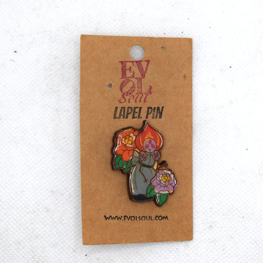 Flatwoods Monster Lapel Pin On Card