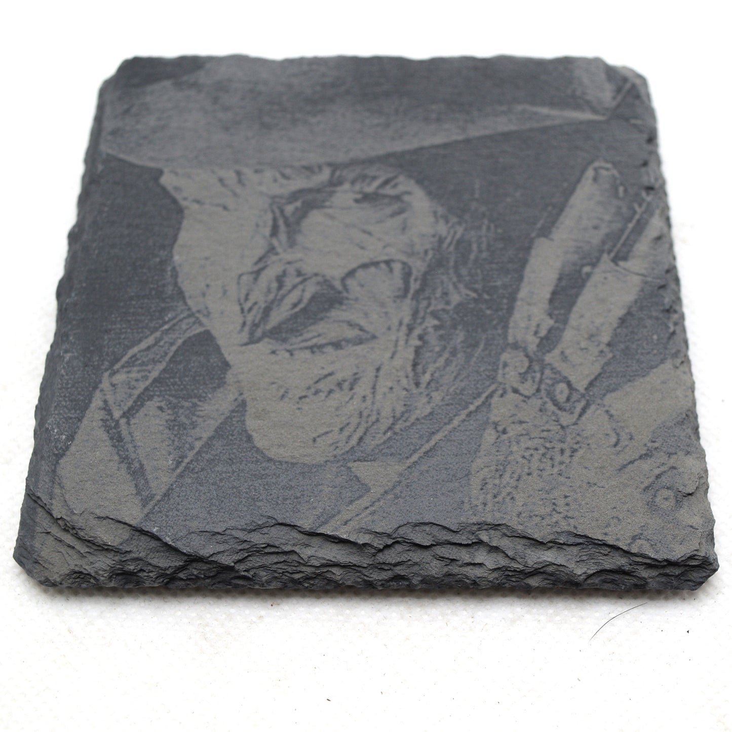 Freddy Krueger slate coaster flat