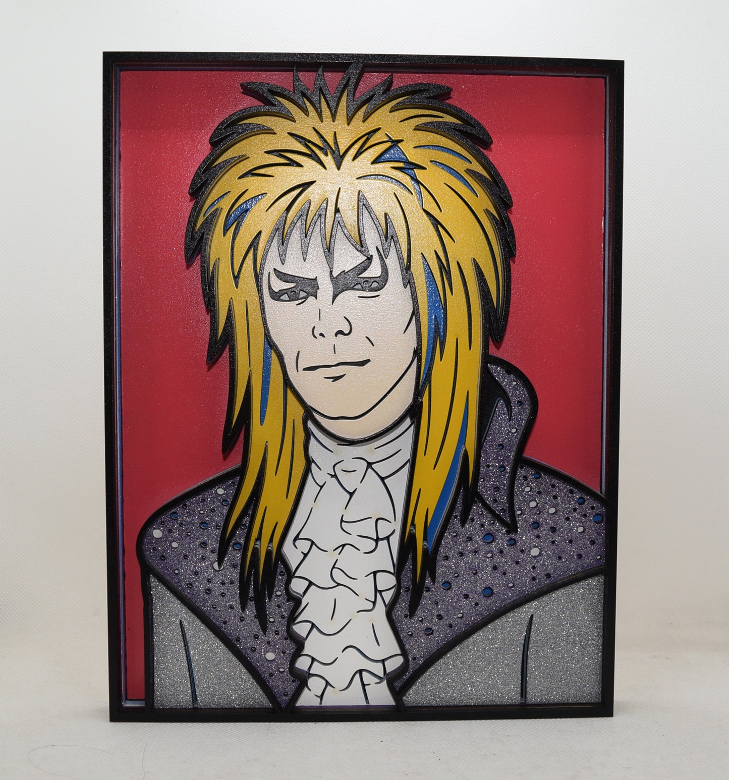 3-D Layered Jareth Art