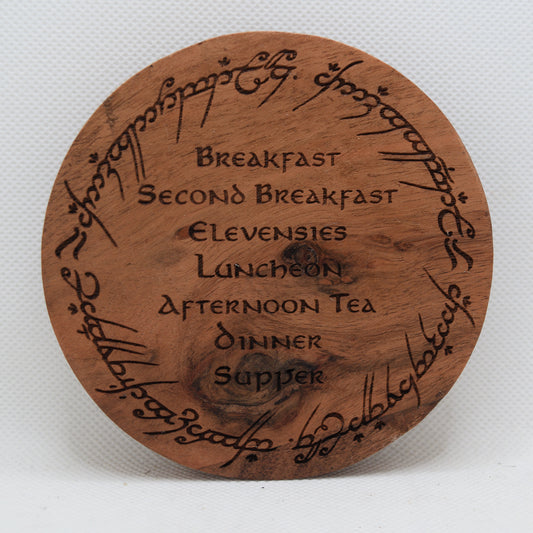 Lord of the Rings menu Coaster