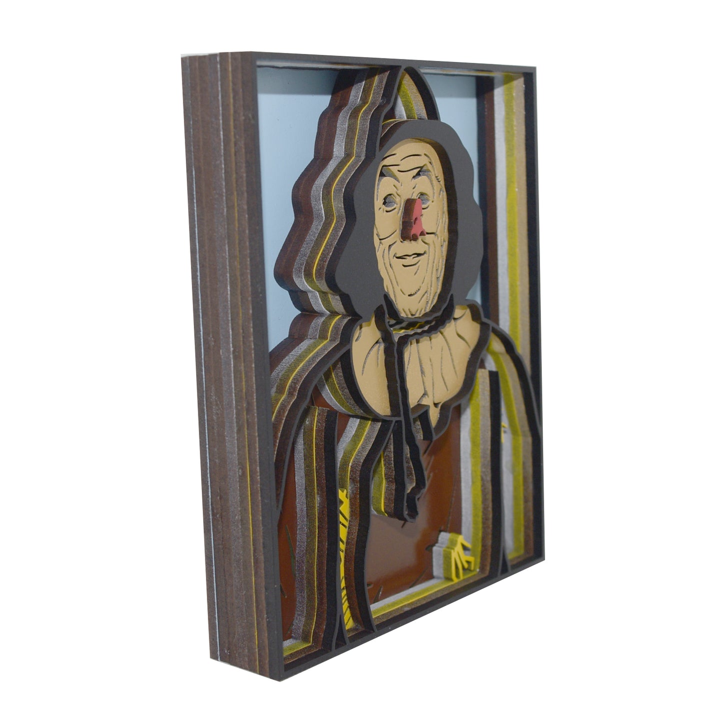 3-D Layered Wizard Of Oz - Scarecrow Art