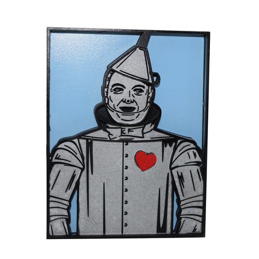 3-D Layered Wizard Of Oz - Tinman Art