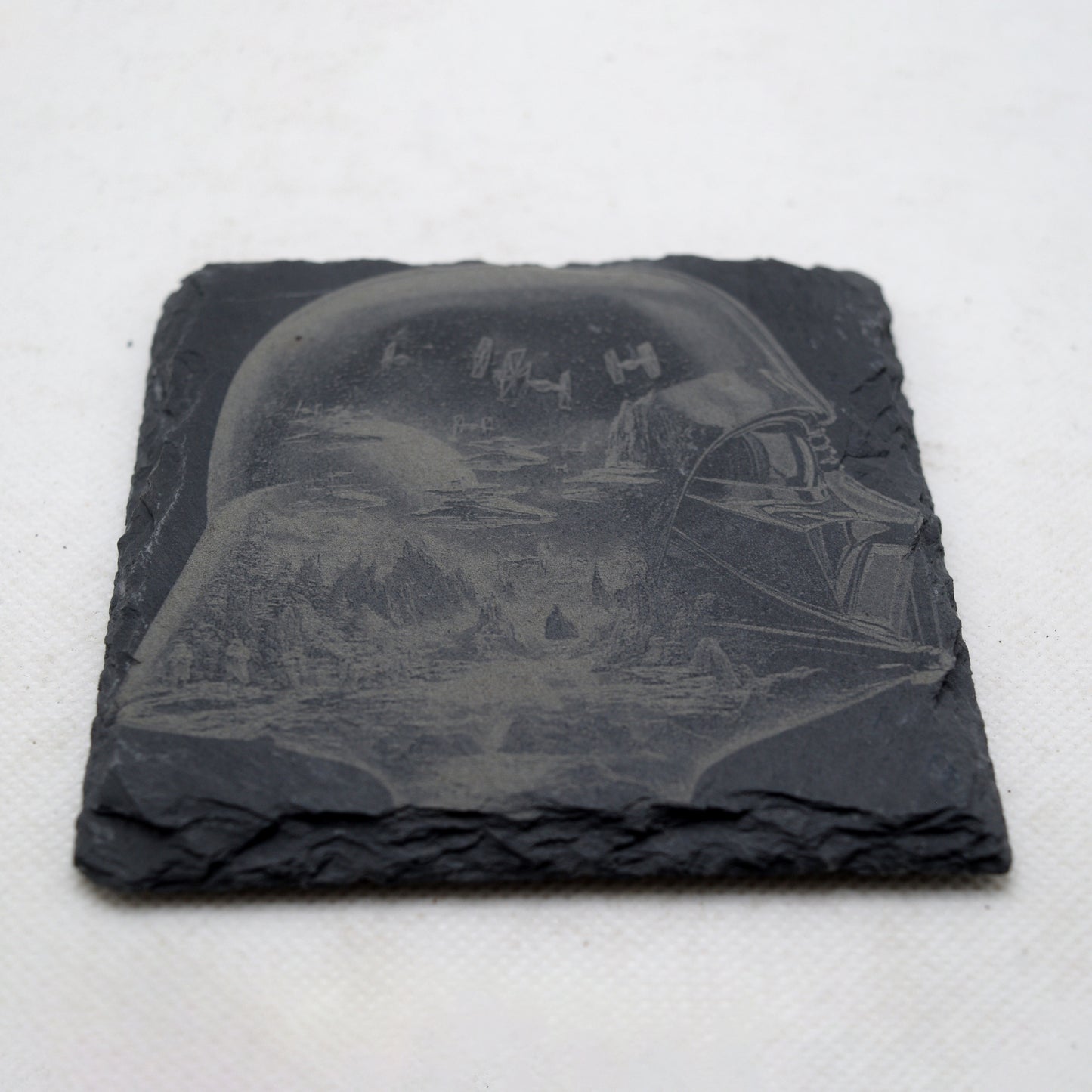 Star Wars Darth Vader Double Exposure Slate Coaster Flat