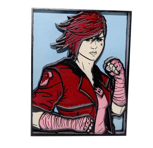 3-D Layered Vi Art
