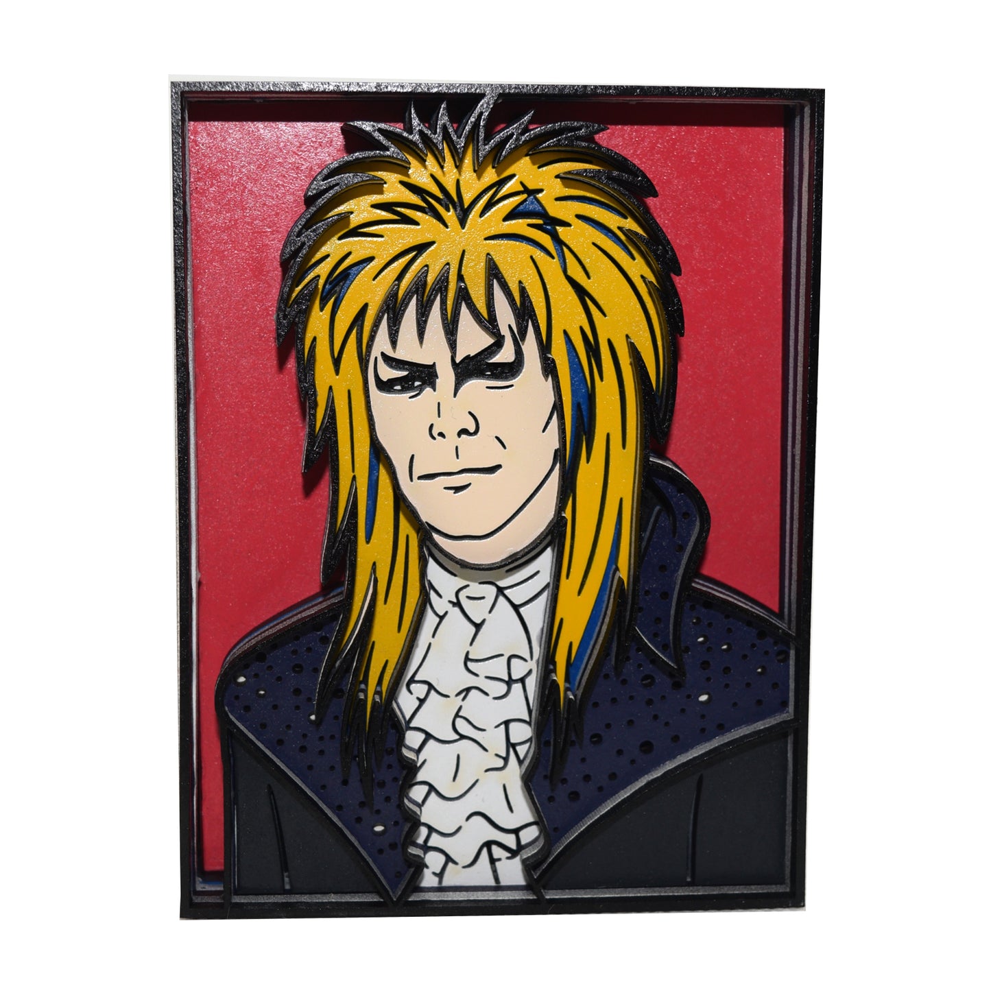 3-D Layered Jareth Art