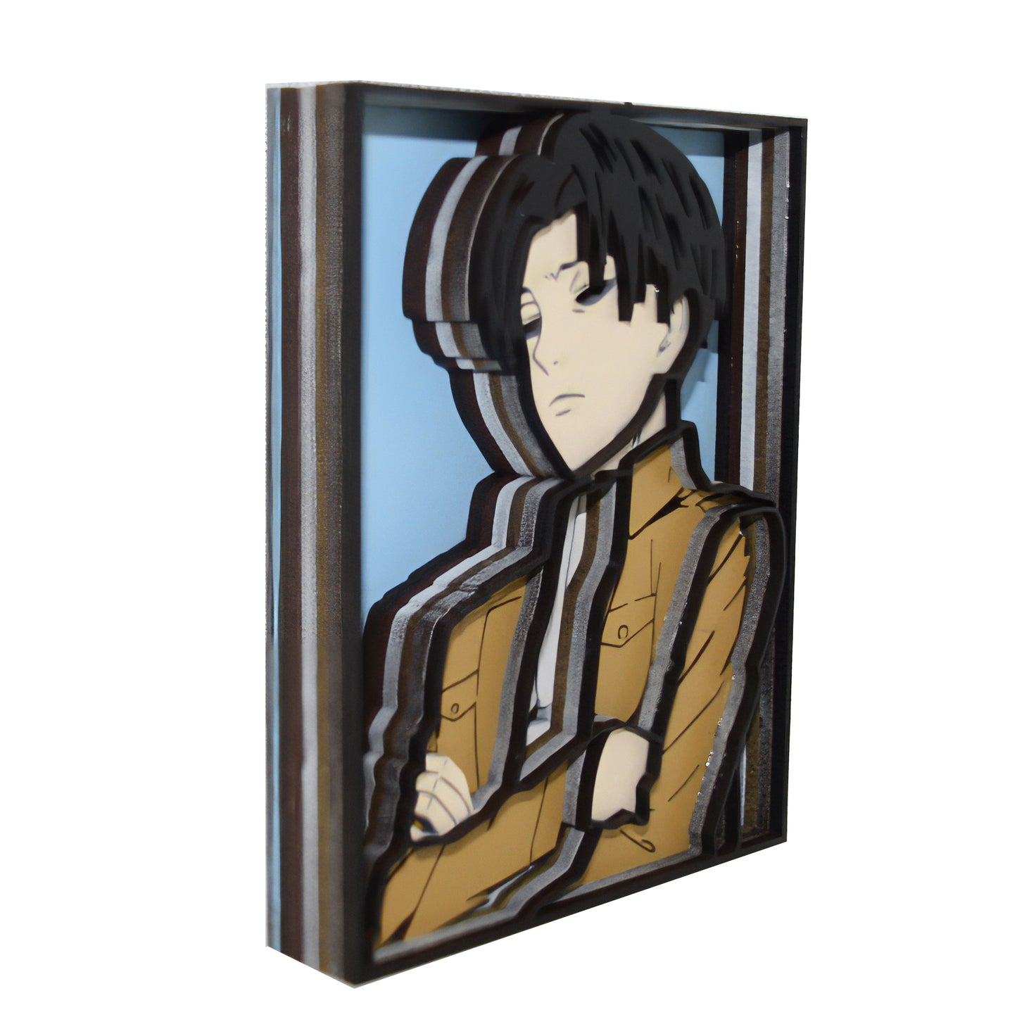 3-D Layered Levi Ackerman Art