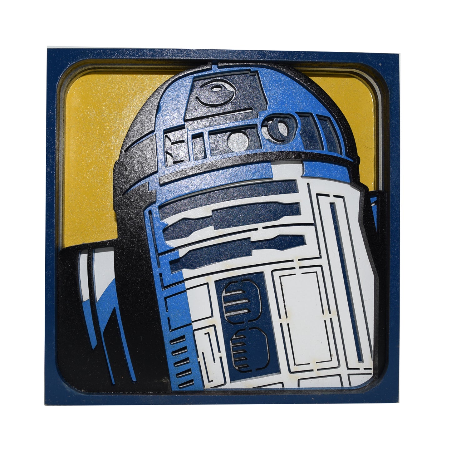 3-D Layered R2D2 Art