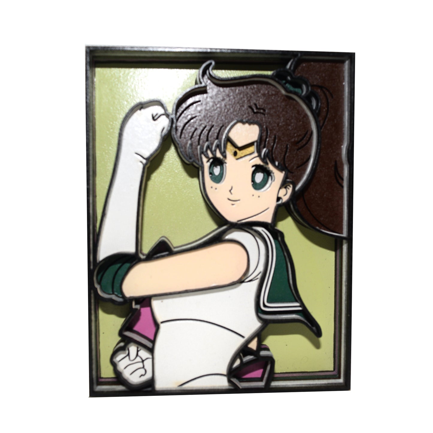 3-D Layered Sailor Jupiter Art