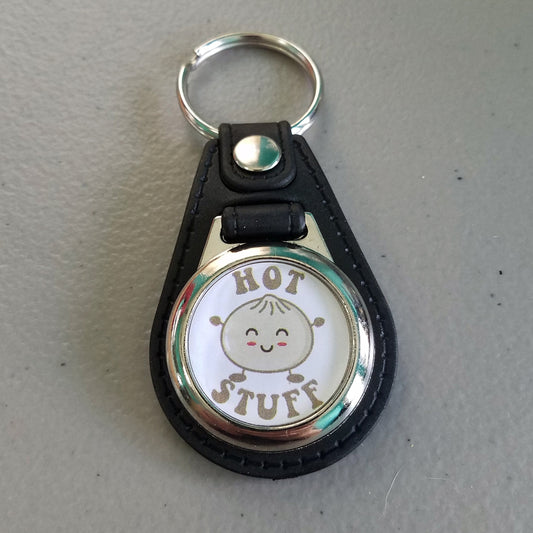 Hot Stuff Soup Dumpling Keychain