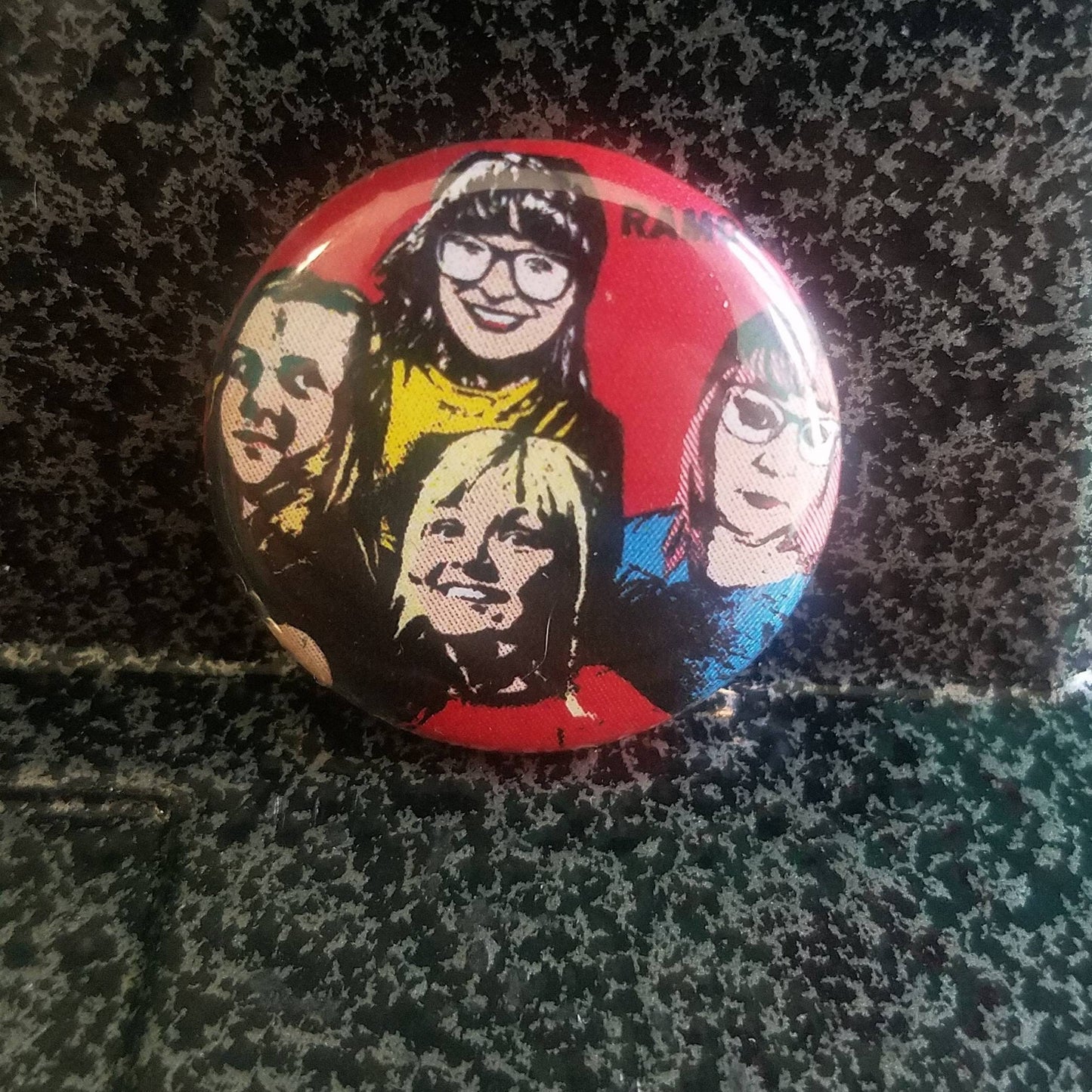 Ramoms Band Group photo 1 inch Button
