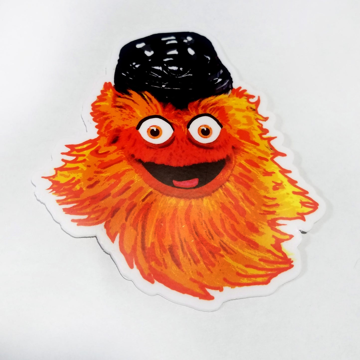 Gritty Vinyl Sticker