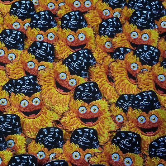 Gritty Embroidered Patch