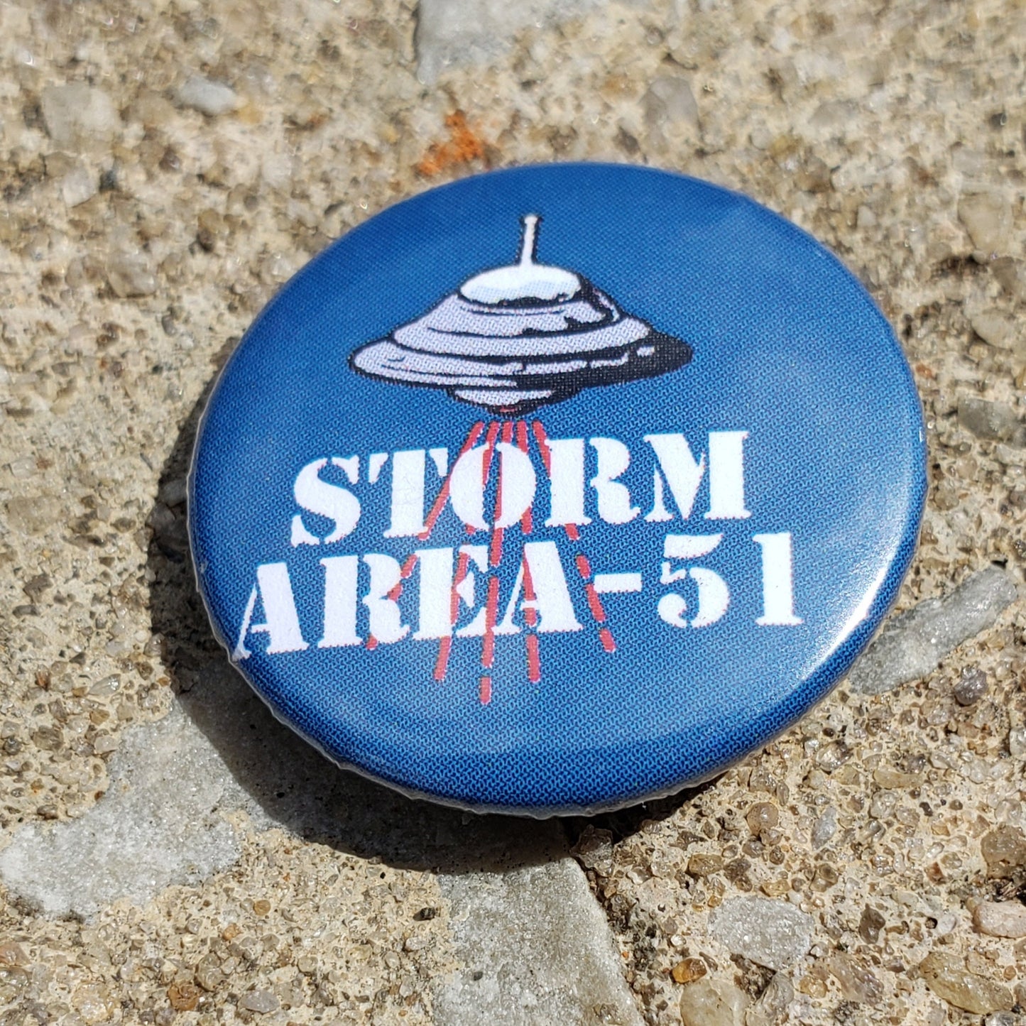 STORM AREA-51 1 Inch Button