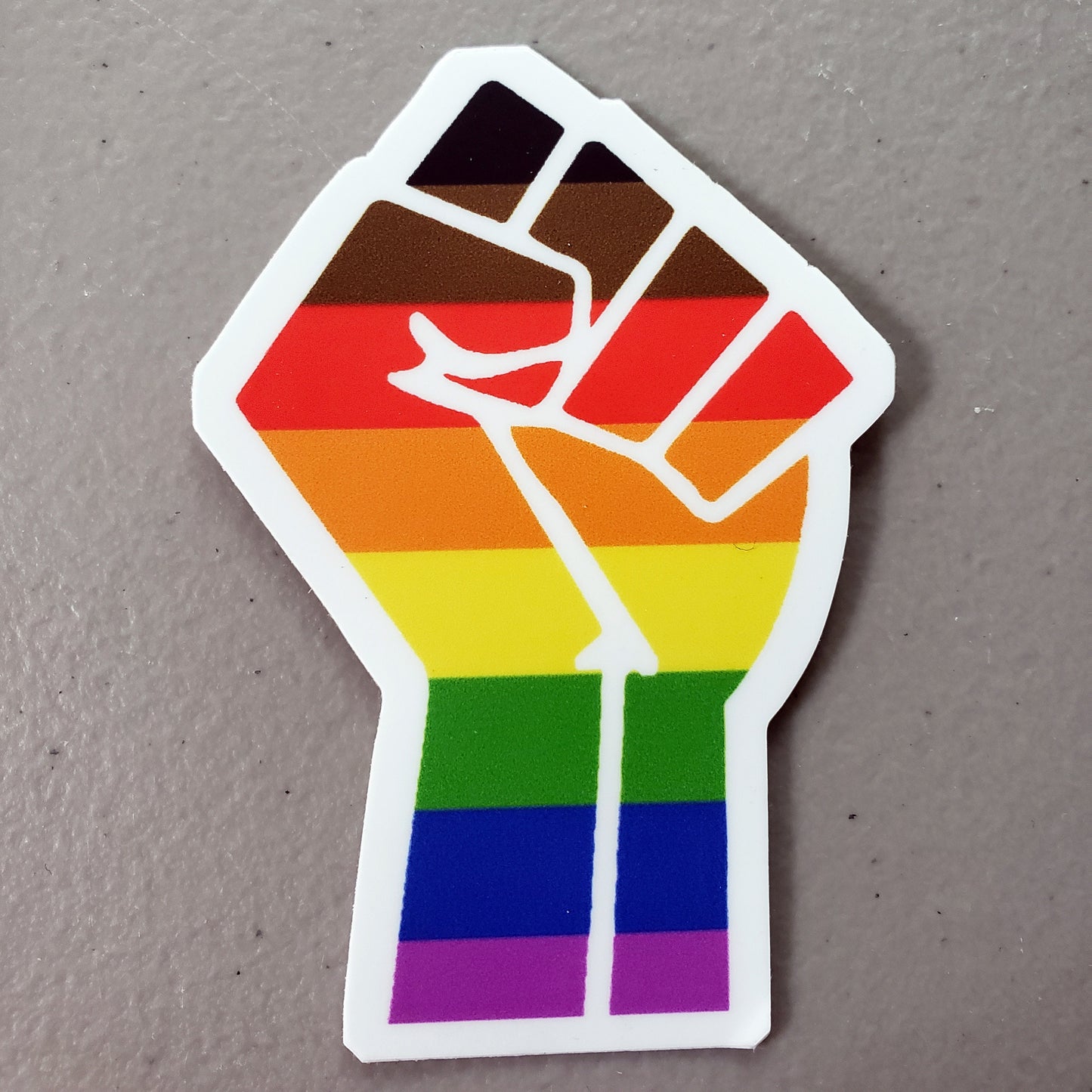 LGBT Fist Vinyl Sticker
