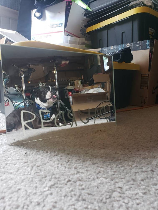 The Shining Redrum mirror