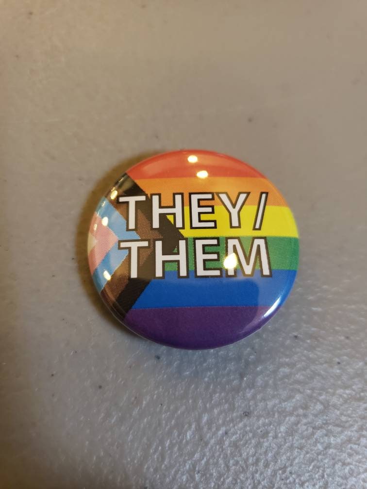 Pride Flag Button 1.25 inch Button