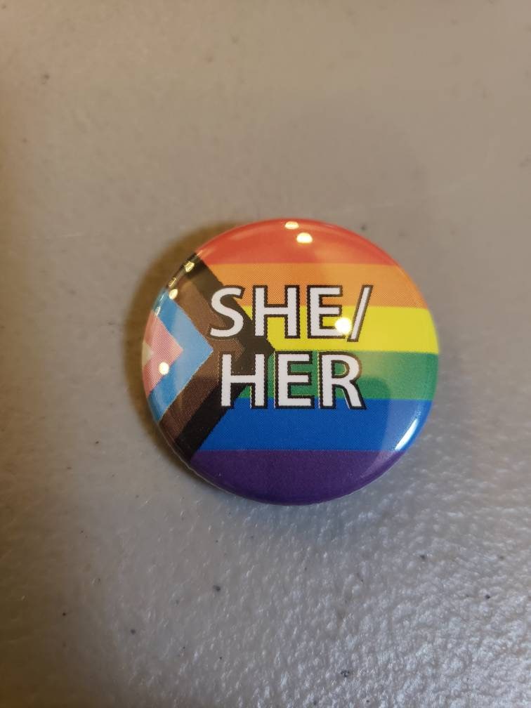 Pride Flag Button 1.25 inch Button