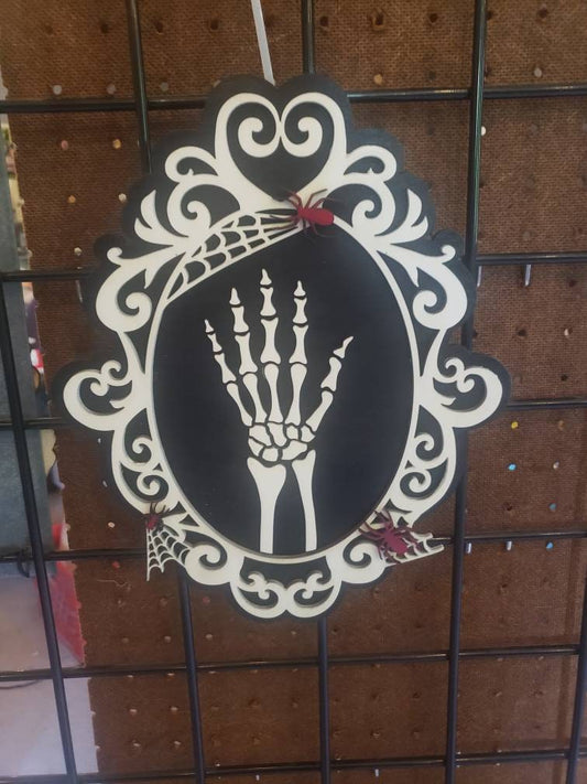Cameo Skeleton Hand Wall Decor