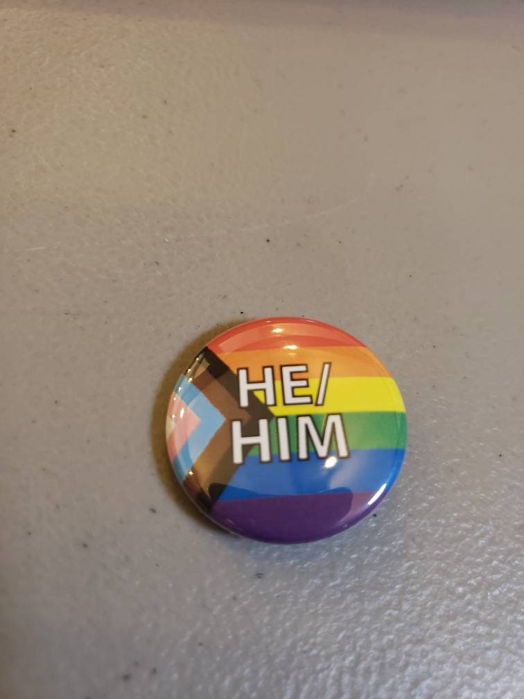 Pride Flag Button 1.25 inch Button