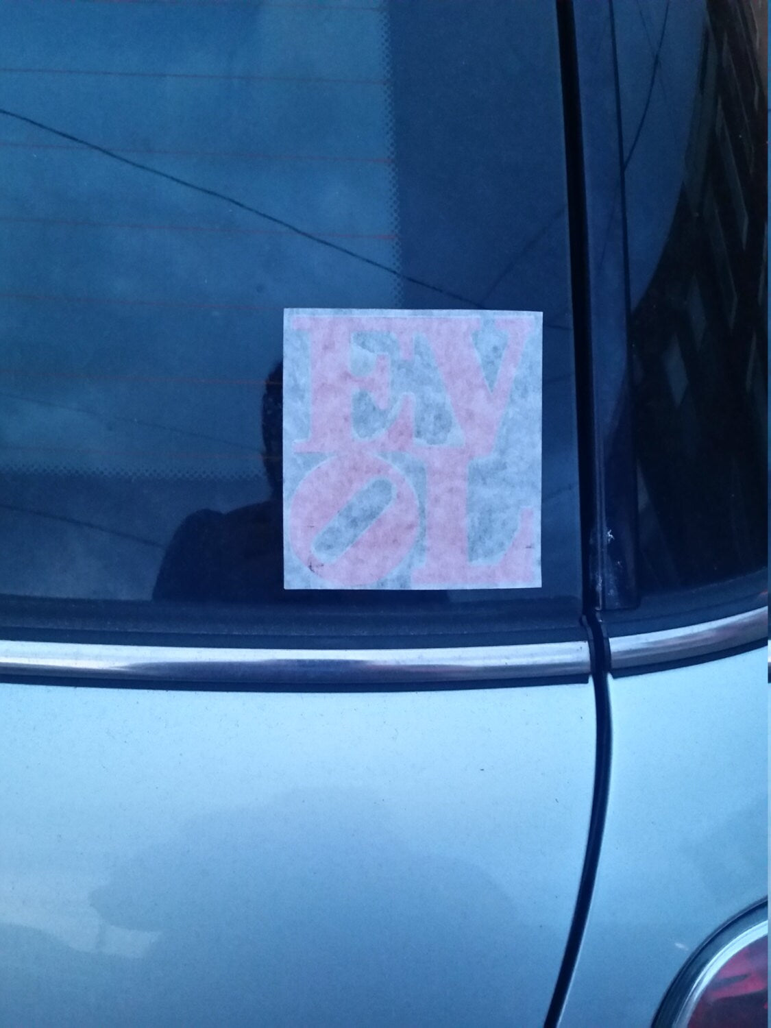 EVOL Soul Logo Love Park Decal Vinyl Sticker