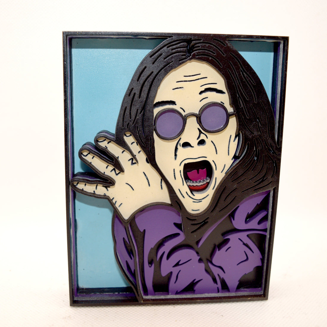 Ozzy Osbourne Shadowbox Artwork