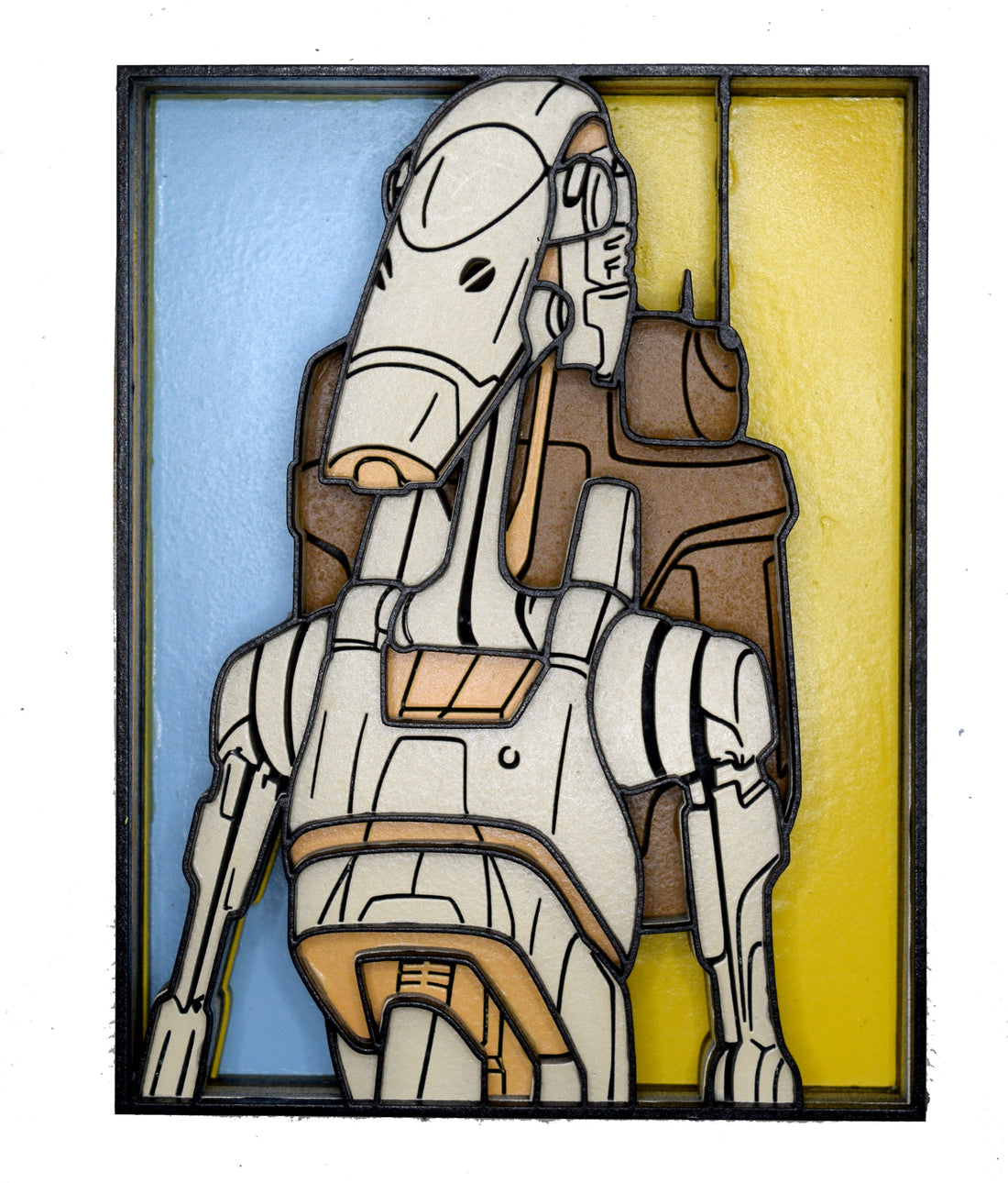 From Battlefront to Wall Art: Bring Home the B1 Battle Droid in 3D