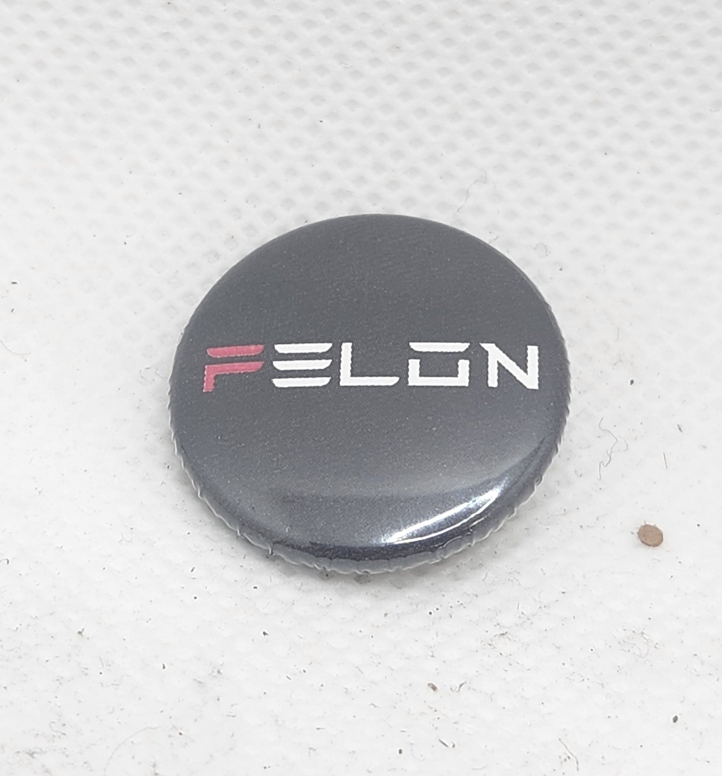 F Elon FELON 1 inch button