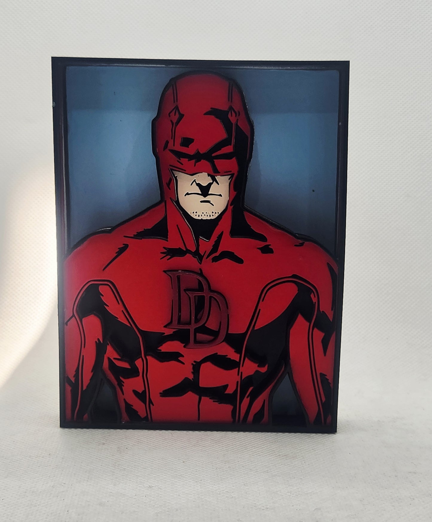 3-D Layered Dare Devil Art